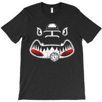 A-10 Thunderbolt Ii Warthog Nose Art Shark Mouth Vulcan T-shirt | Artistshot