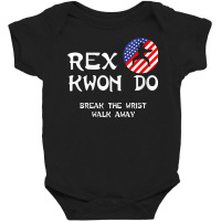 Womens Break The Wrist Walk Away   Rex Kwon Do V Neck T Shirt Baby Bodysuit | Artistshot