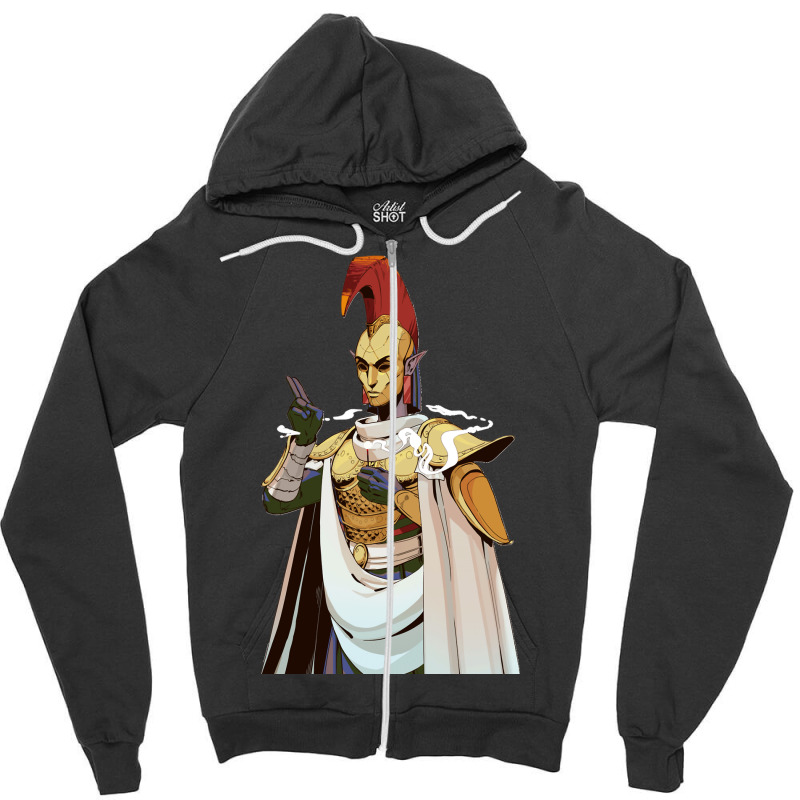 Ordinator Morrowindd Zipper Hoodie by CrystalCroft | Artistshot