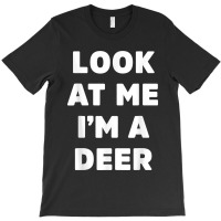 Deer Costume For Halloween Party Funny Gift T-shirt | Artistshot