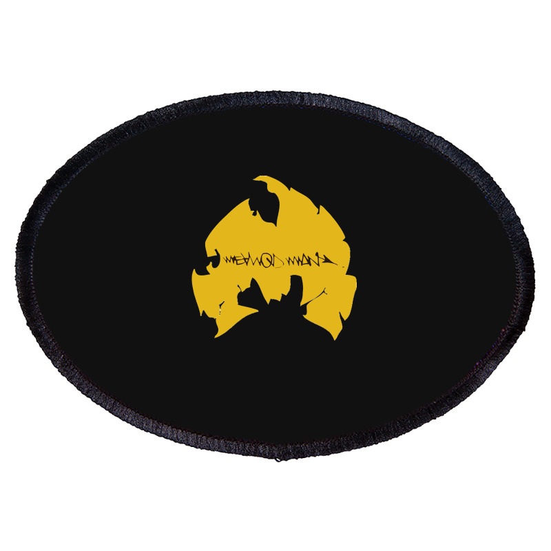 Man Hiphop Merchandise Classic Oval Patch | Artistshot