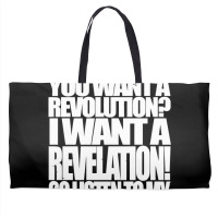 Work! , Quote Weekender Totes | Artistshot