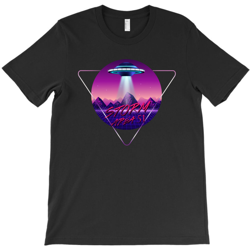 Storm Area 51 Vaporrwave T-shirt | Artistshot