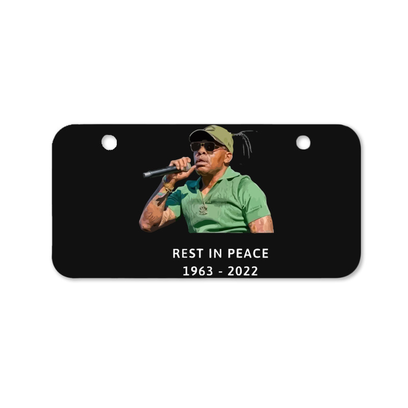 Coolio In Memories Bicycle License Plate | Artistshot