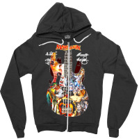 Marillion Guitar Signatures Classic Zipper Hoodie | Artistshot