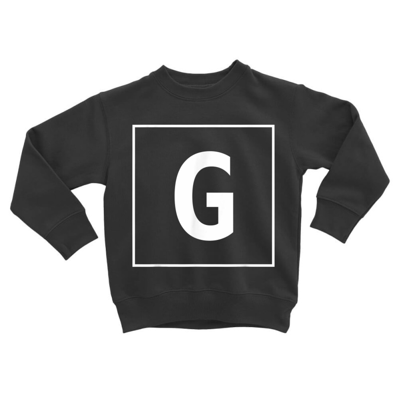 Capital Letter G T Shirt Toddler Sweatshirt by cm-arts | Artistshot