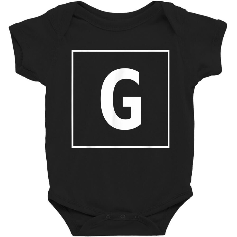 Capital Letter G T Shirt Baby Bodysuit by cm-arts | Artistshot