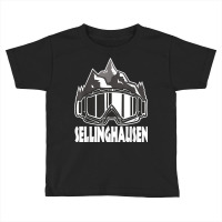 Sellinghausen Winter Sport Design Skier Snowboard Toddler T-shirt | Artistshot