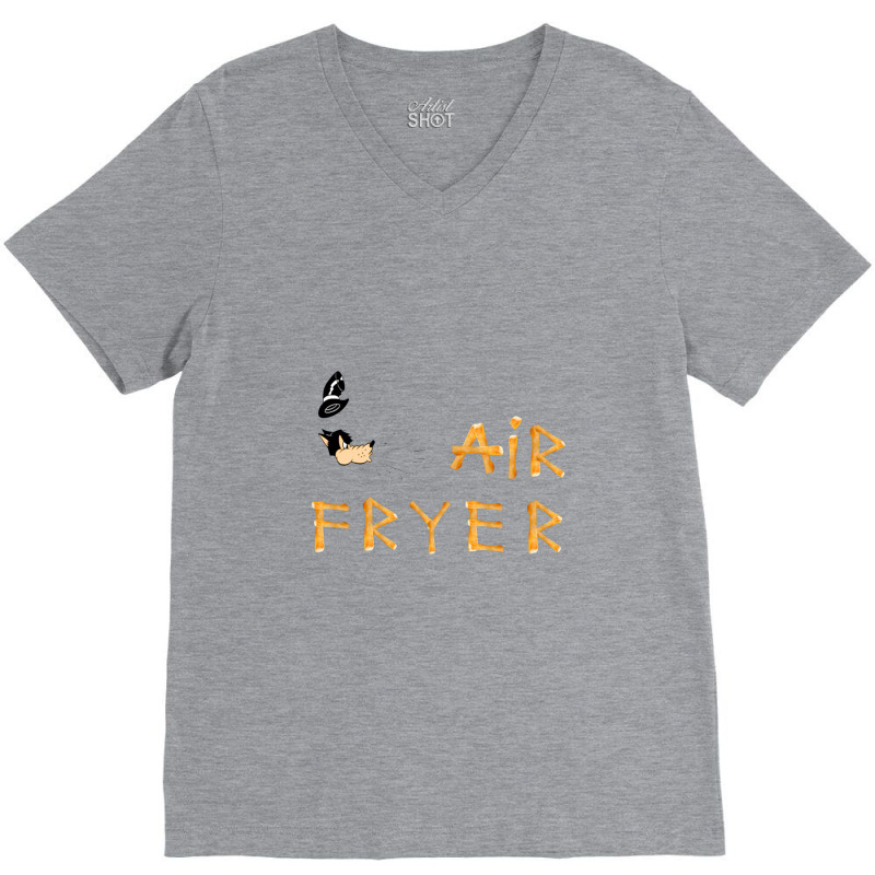 Air Fryer Wolf Blow, Air Fryer V-neck Tee | Artistshot