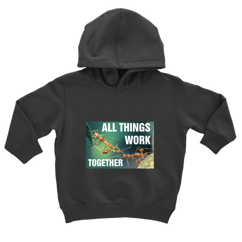 All Things Work Together, All Things Work Together Toddler Hoodie by HlebVasilev | Artistshot