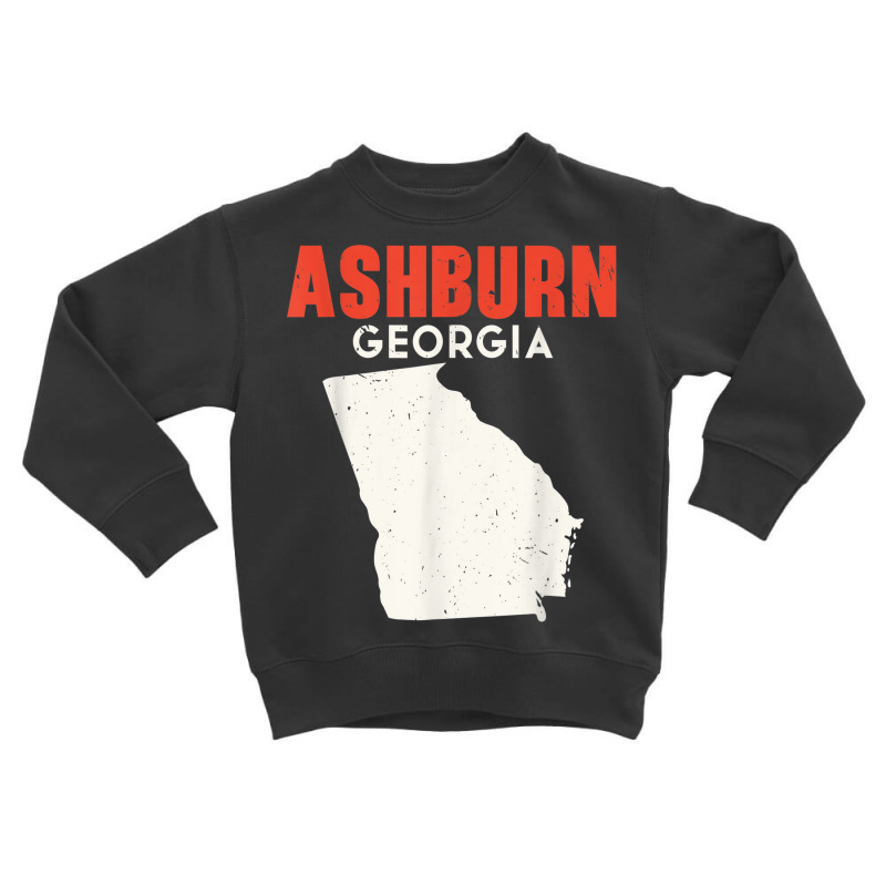 Ashburn Georgia Usa State America Travel Georgian Atlanta Toddler Sweatshirt by Market | Artistshot