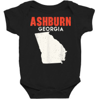 Ashburn Georgia Usa State America Travel Georgian Atlanta Baby Bodysuit | Artistshot