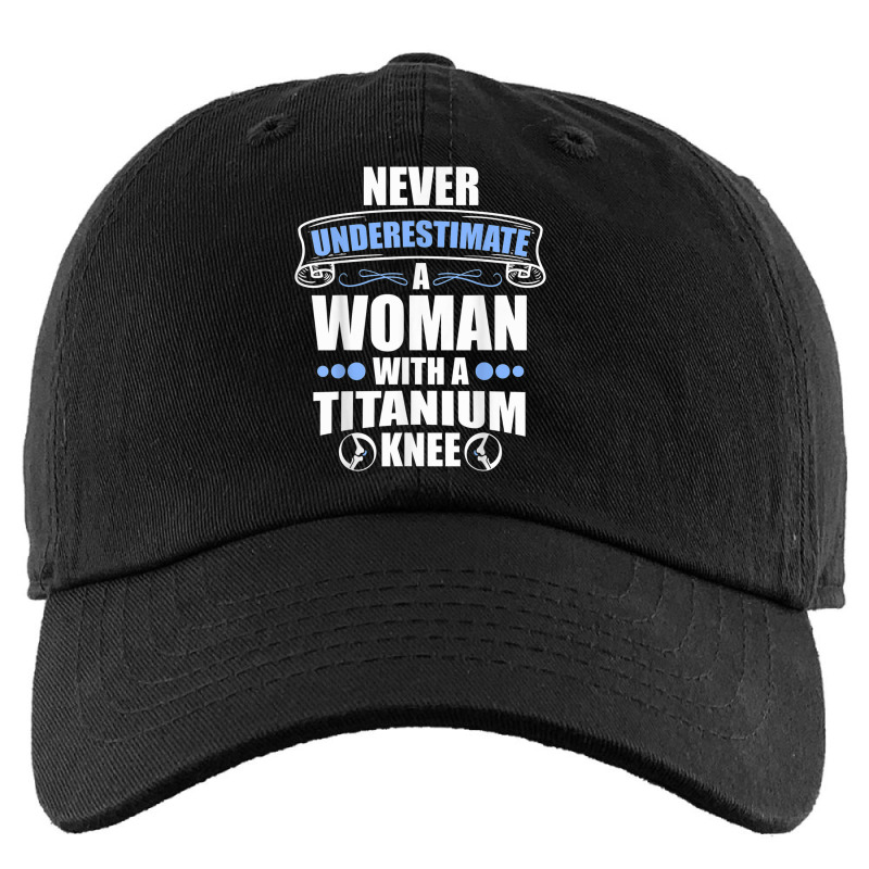 Woman With A Titanium Knee Replacement Knee Surgery New Knee Kids Cap | Artistshot