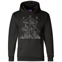 Fairycore Aesthetic Fairy Core Grunge Mushroom Fairies Champion Hoodie | Artistshot