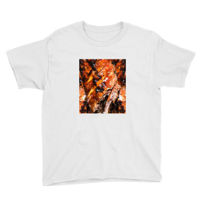 Beef Ribs Pattern,  Beef Ribs Youth Tee Designed By Hlebvasilev