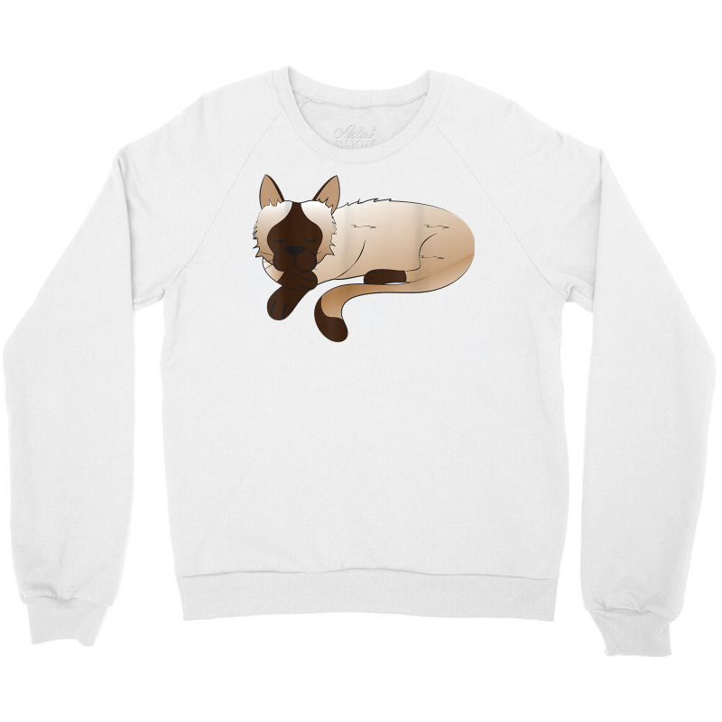 Dream Sleep, Snooze, Snooze Light, Balinese Cat, Sleep T Shirt Crewneck Sweatshirt | Artistshot