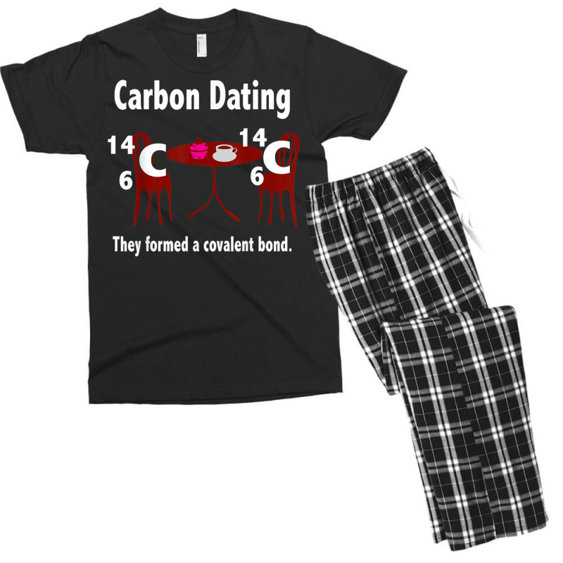 Funny Science Valentines Day T Shirt Men Women Carbon Dating Men's T-shirt Pajama Set | Artistshot