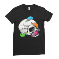 Worms On A String On A Skull Classic Ladies Fitted T-shirt | Artistshot