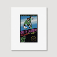 Green Lantern, Box Art, Portrait Canvas Print | Artistshot