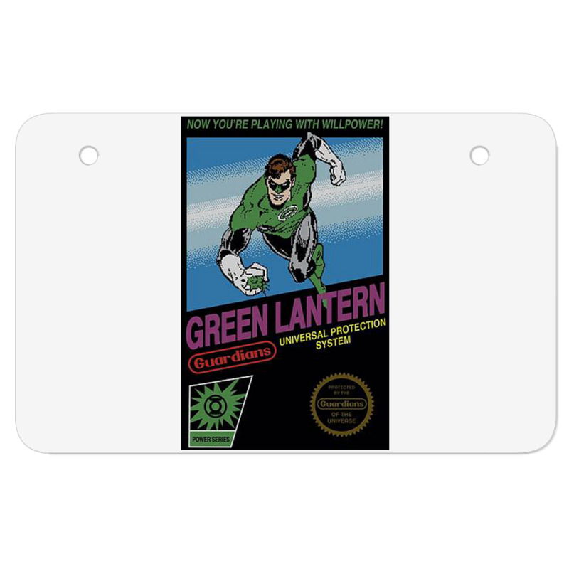 Green Lantern, Box Art, Atv License Plate | Artistshot