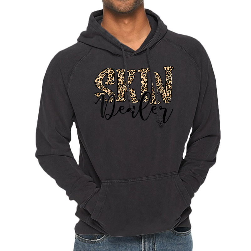 Skin Dealer Skin Specialist Skincare Esthetician Vintage Hoodie | Artistshot