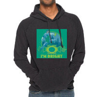 Green Lantern, I'm Bright, Vintage Hoodie | Artistshot