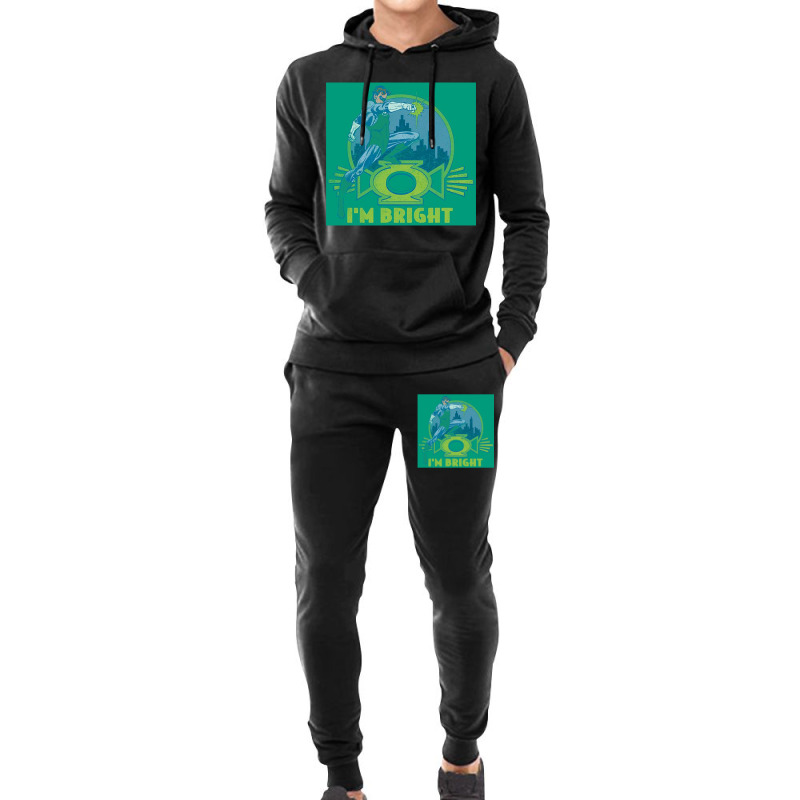 Green Lantern, I'm Bright, Hoodie & Jogger Set | Artistshot