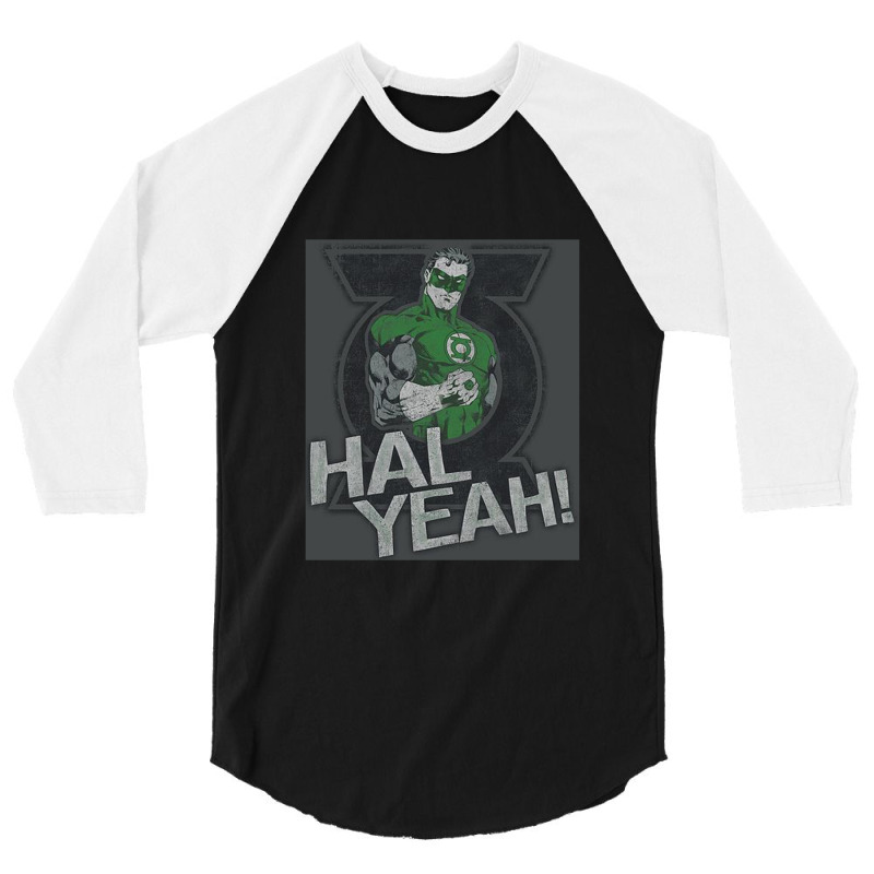 Green Lantern, Hal Yeah, 3/4 Sleeve Shirt | Artistshot