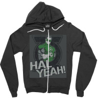 Green Lantern, Hal Yeah, Zipper Hoodie | Artistshot