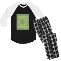 Green Lantern, Green Lantern Oath Men's 3/4 Sleeve Pajama Set | Artistshot