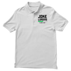 joke loading (black) Men's Polo Shirt | Artistshot