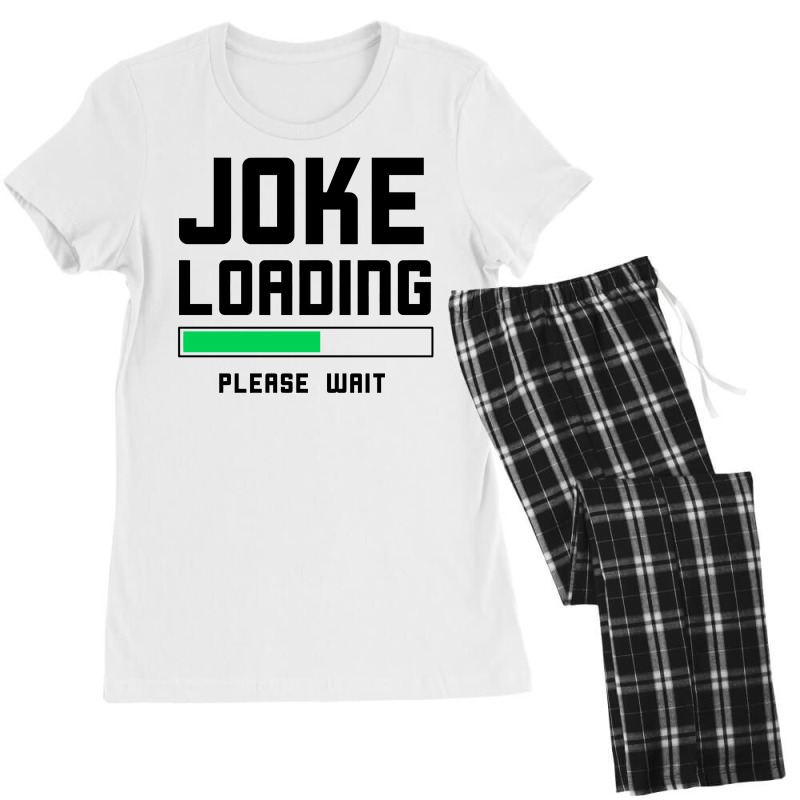 Joke Loading (black) Women's Pajamas Set | Artistshot