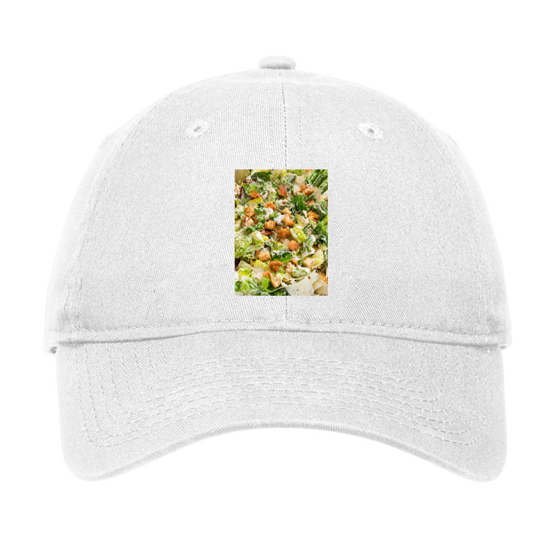 Caesar Salad Pattern, Caesar Salad Adjustable Cap by HlebVasilev | Artistshot