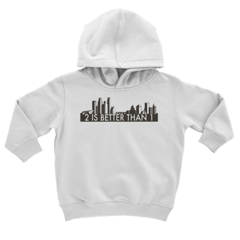 Minnesota Proud Series 2 Is Better Than 1   Twin Cities Toddler Hoodie | Artistshot