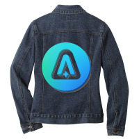 Minimal Astroneer Classic Ladies Denim Jacket | Artistshot