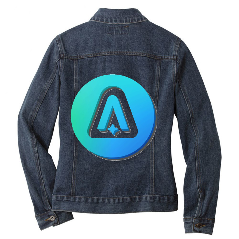 Minimal Astroneer Classic Ladies Denim Jacket by cm-arts | Artistshot