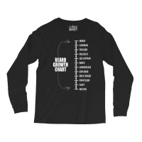 Funny Beard Growth T Length Manly To Wizard Long Sleeve Shirts | Artistshot