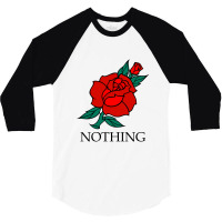 Beautiful Red Rose 3/4 Sleeve Shirt | Artistshot