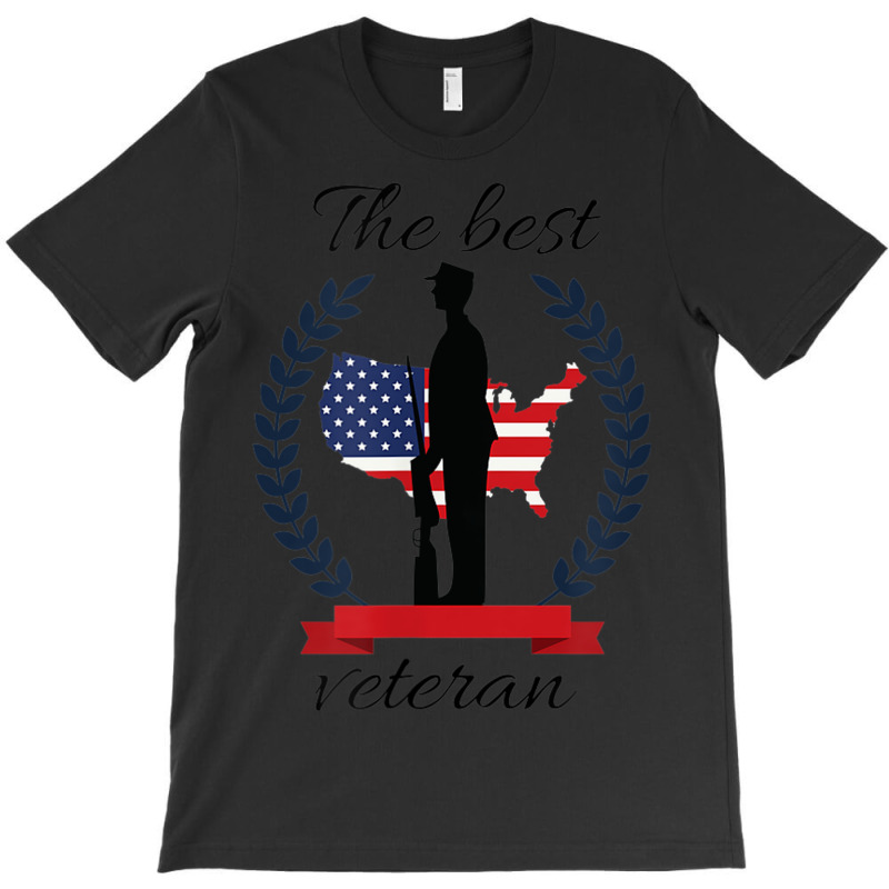 The Best Veteran Patriotic Army American Soldier Us Flag T-shirt | Artistshot