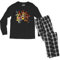 The Banana Splits Classic Men's Long Sleeve Pajama Set | Artistshot