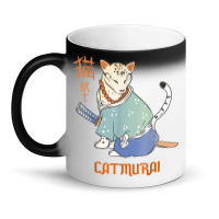 Cat Samurai Catmurai Japanese Warrior Funny Cats With Katana Magic Mug | Artistshot