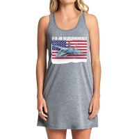 Patriotic American Naval Fa 18 Superhornet Tee In Action Tank Dress | Artistshot