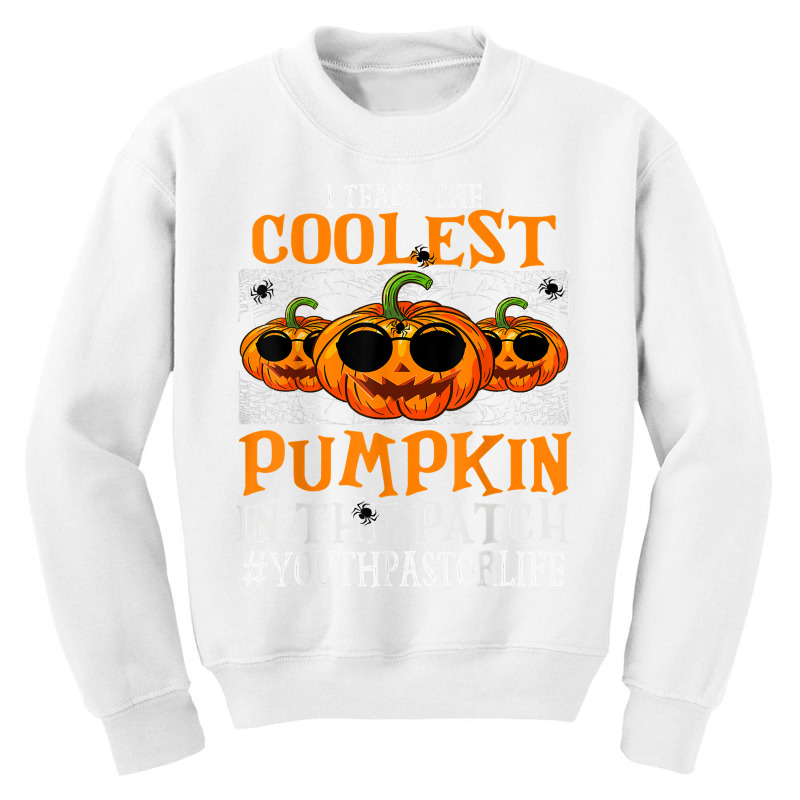 Youth Pastor I Teach The Cutest Pumpkins Funny Halloween T Shirt Youth Sweatshirt by cm-arts | Artistshot