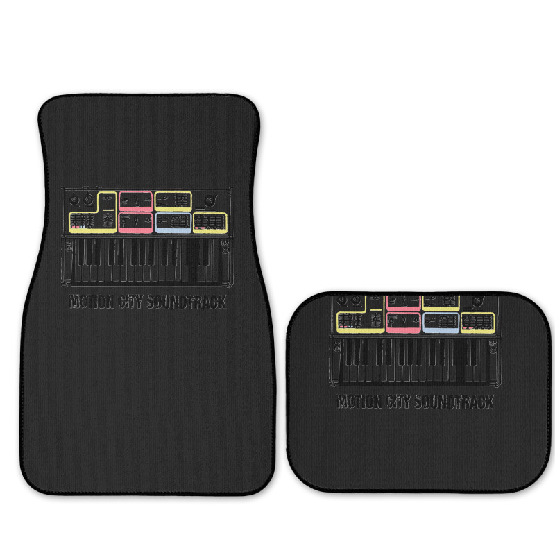 Motion City Soundtrack Merch Synth Full Set Car Mats | Artistshot