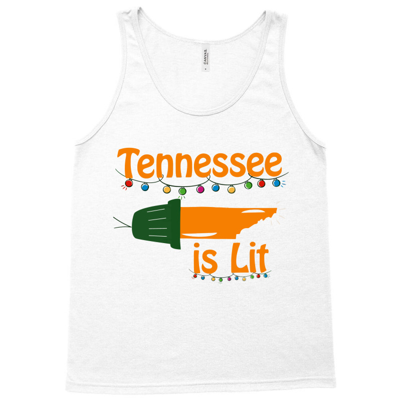 Tennessee Is Lit Tank Top by Airlangga | Artistshot