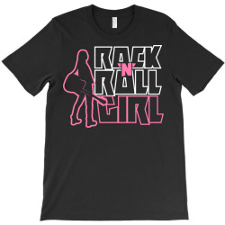 rock n roll girl T-Shirt | Artistshot