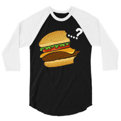 hamburger burger lover 3/4 Sleeve Shirt | Artistshot