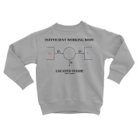 Inefficient Working Body Located Inside Carnot Cycle Physics Toddler Sweatshirt | Artistshot