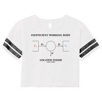 Inefficient Working Body Located Inside Carnot Cycle Physics Scorecard Crop Tee | Artistshot