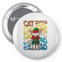 Mens Retro Vintage Cats Oriental Shorthair Cat Dad Christmas T Shirt Pin-back Button | Artistshot